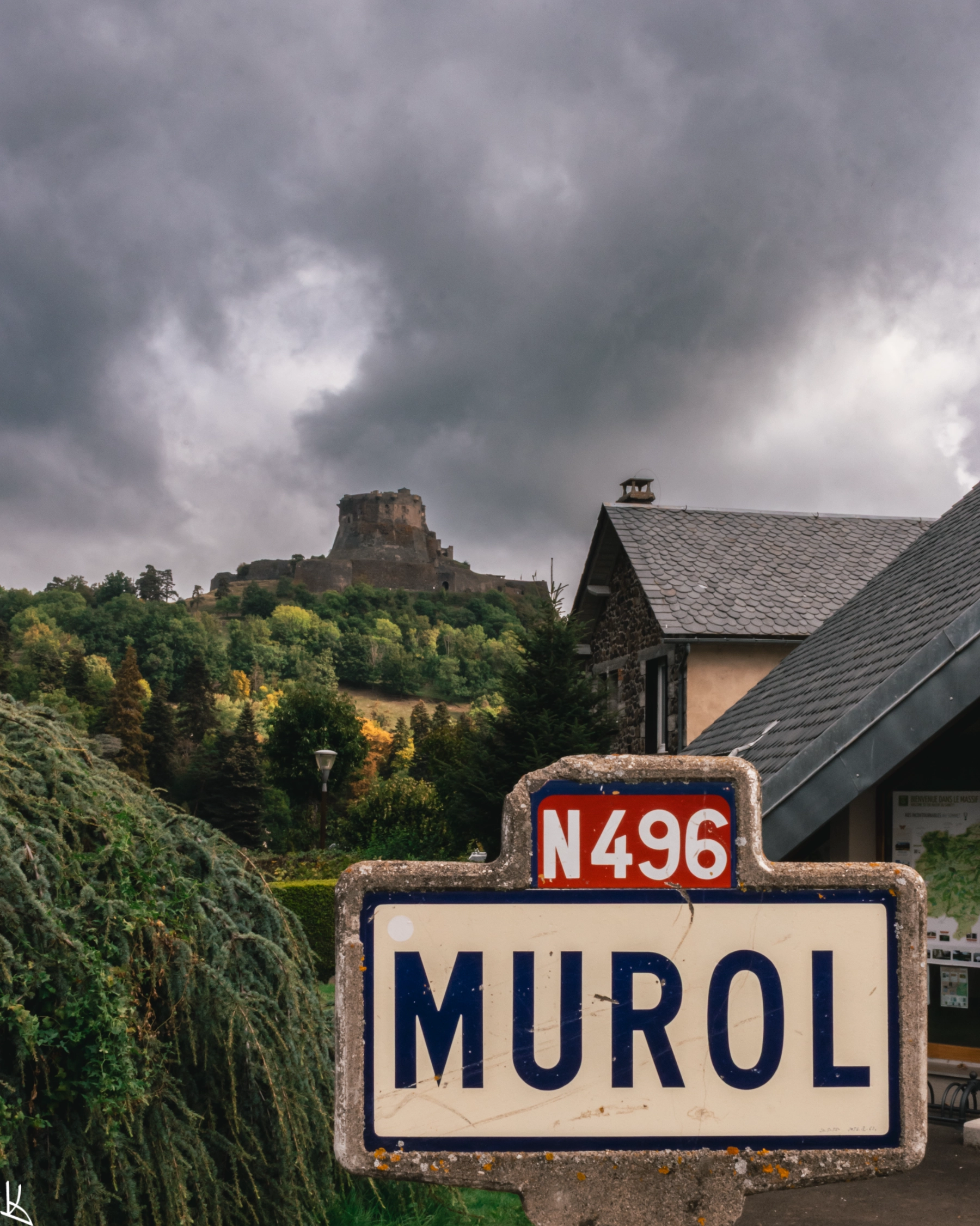 Murol depuis l'office de tourisme